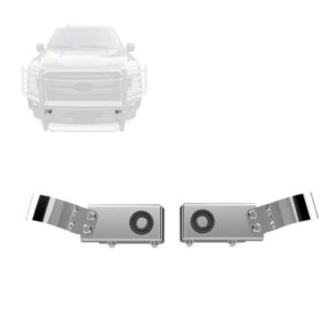 Black Horse Off Road Grille Guard Sensor Stainless Steel Stainless Steel GPS05S