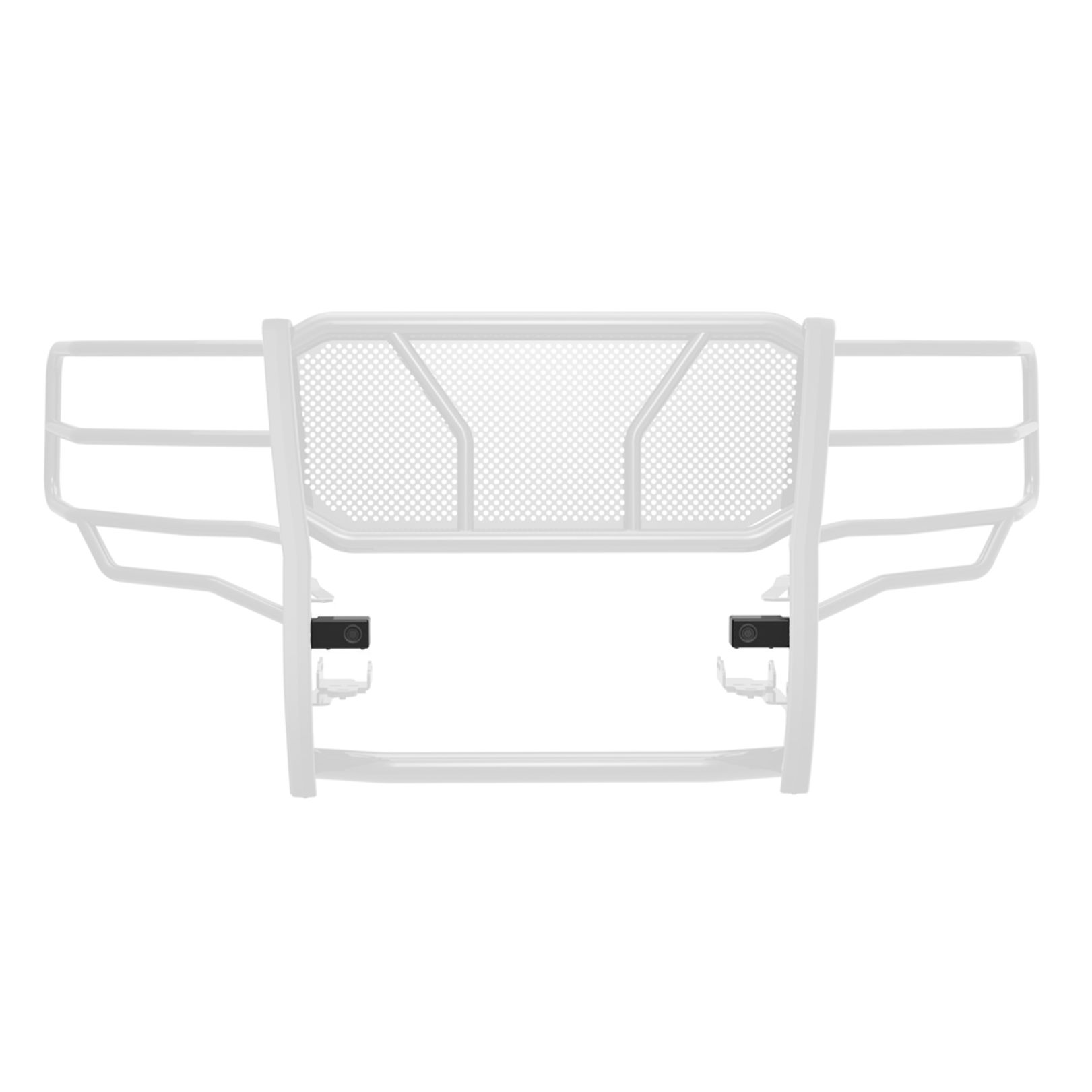 Black Horse Off Road Grille Guard Sensor Black Steel GPS08B