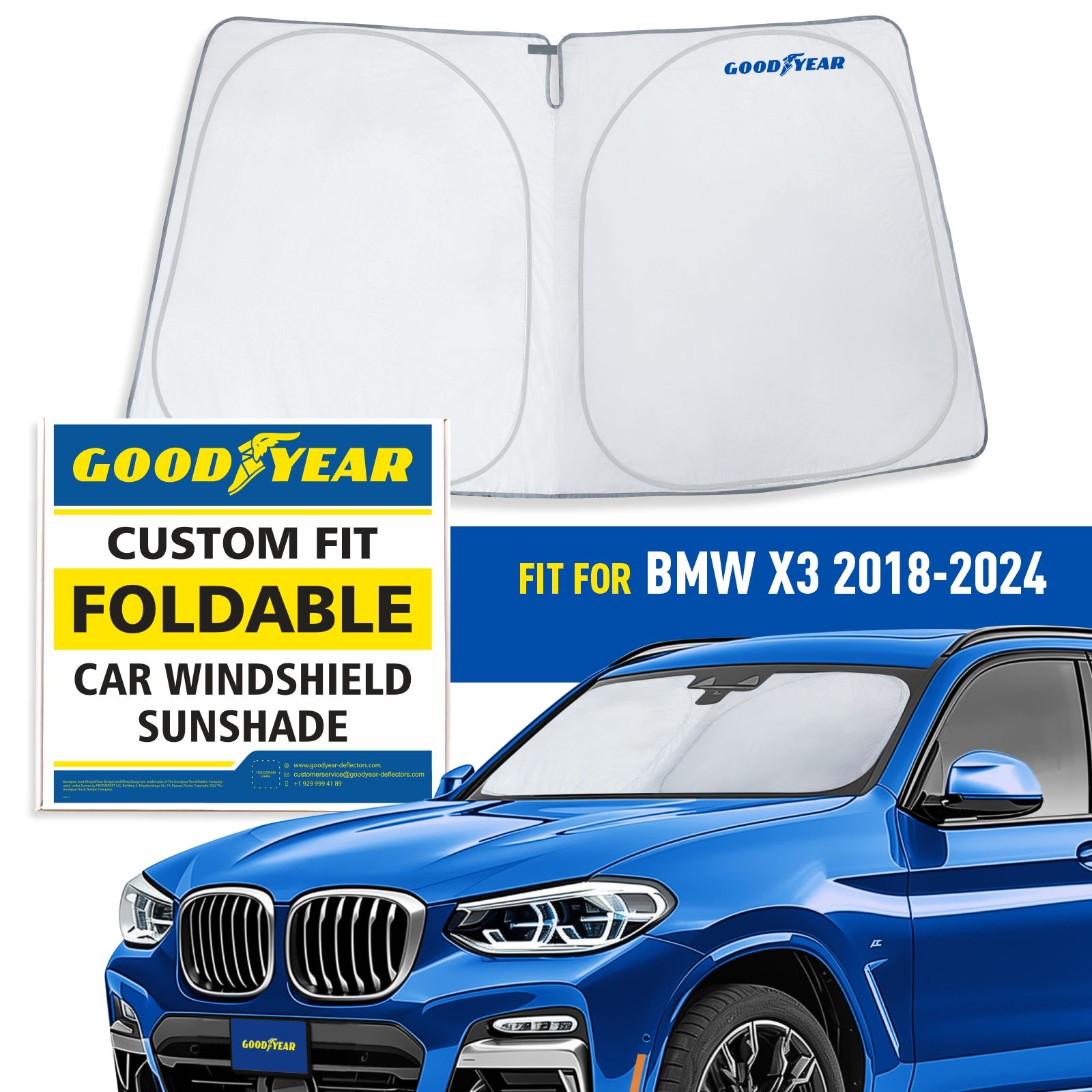 Goodyear Windshield Sunshade
