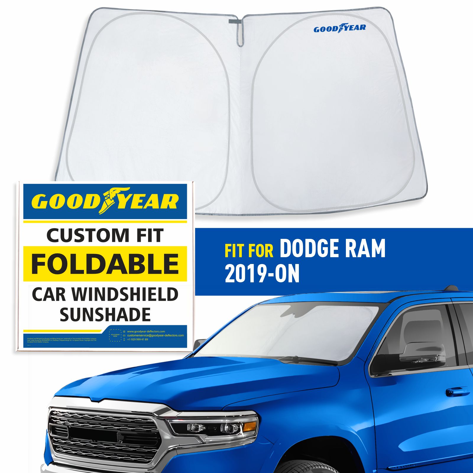 Goodyear Windshield Sunshade