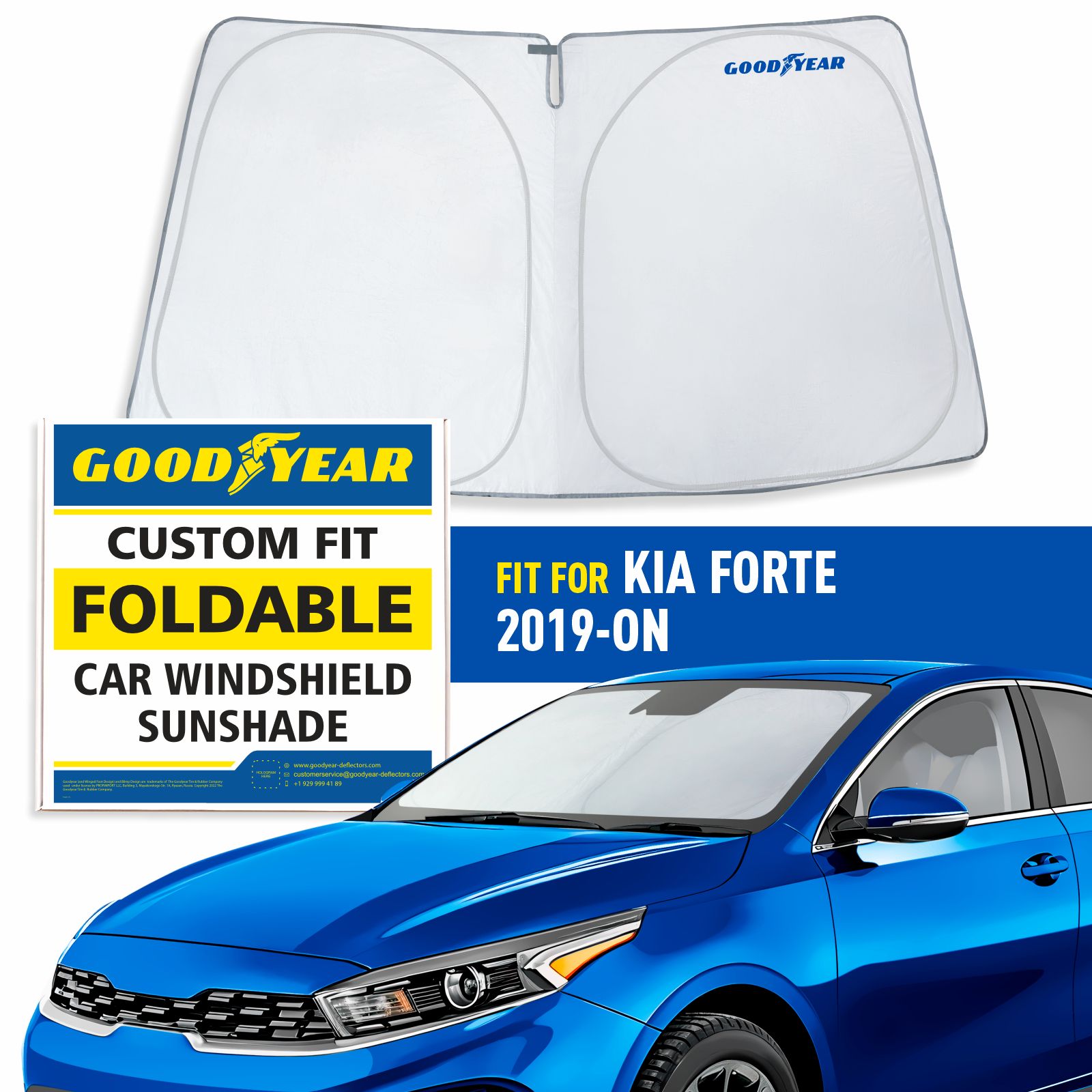 Goodyear Windshield Sunshade