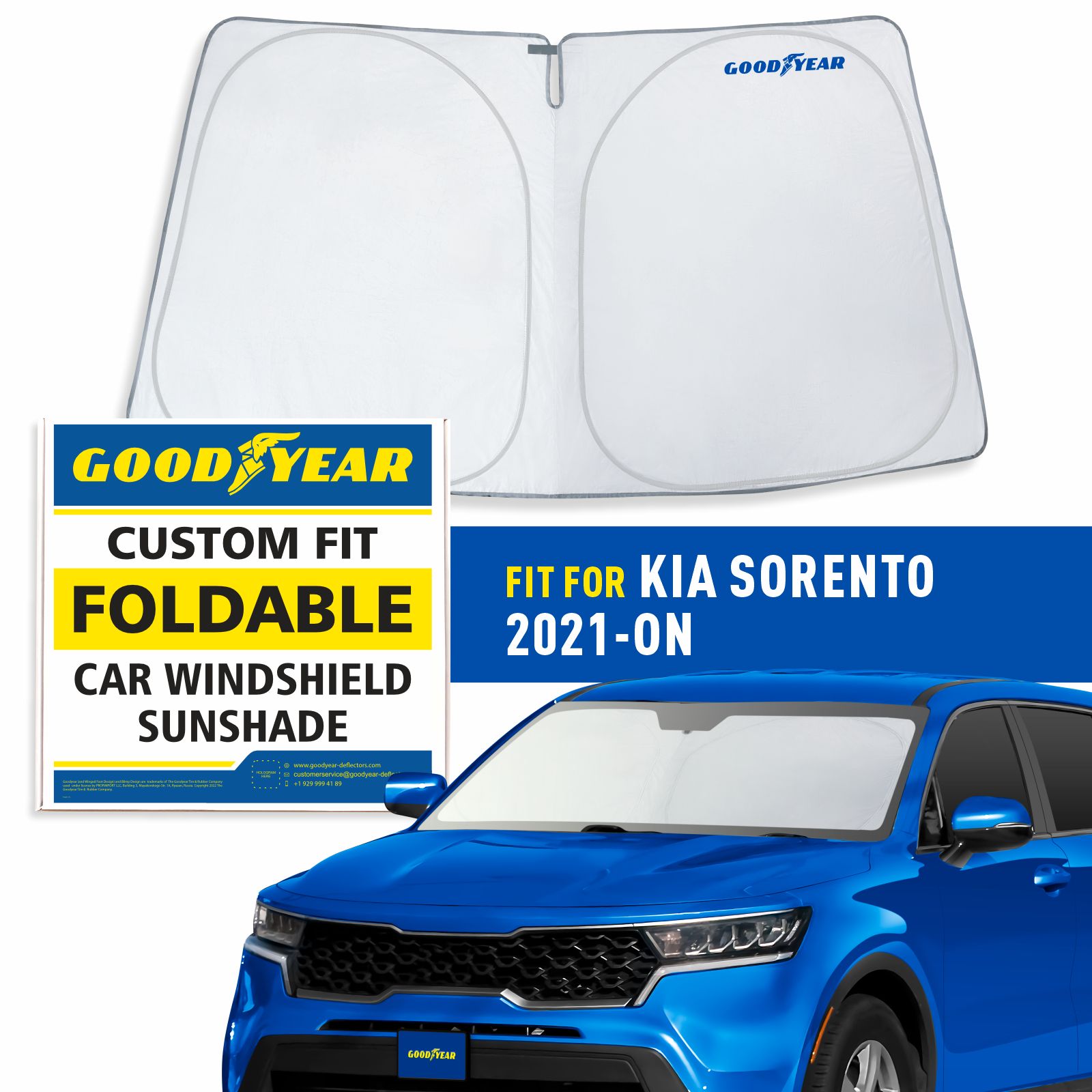 Goodyear Windshield Sunshade