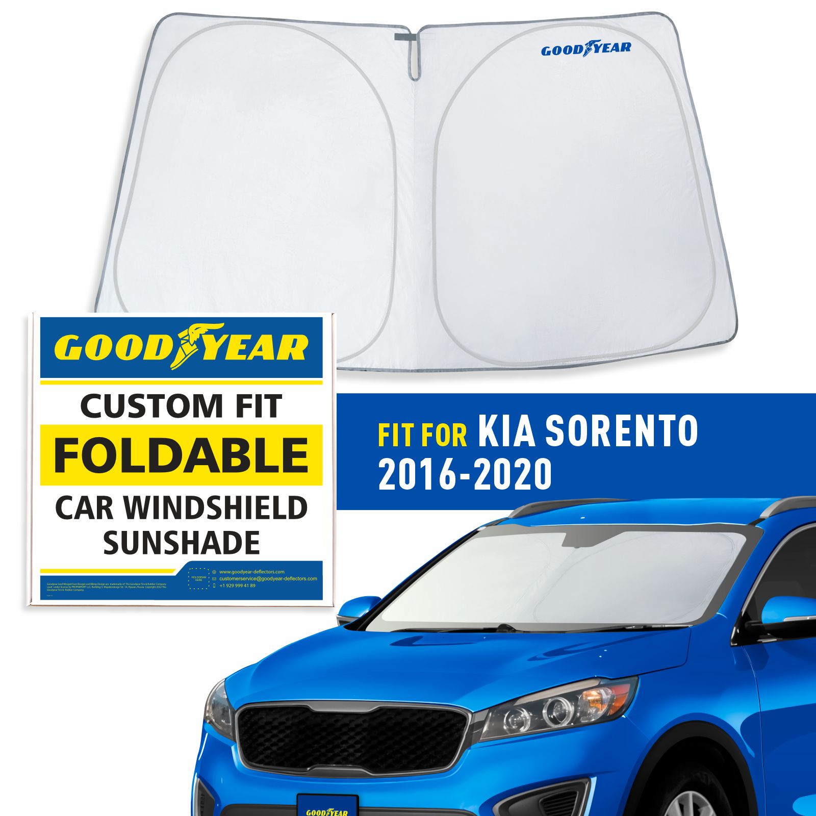 Goodyear Windshield Sunshade
