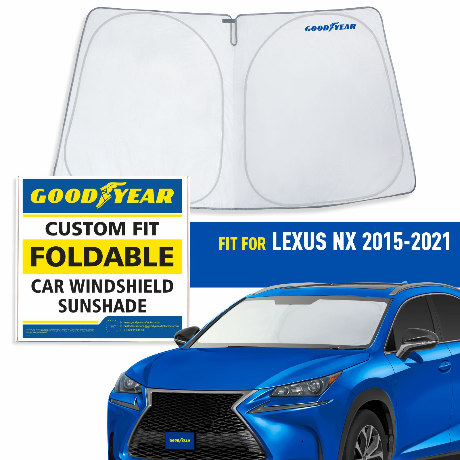 Goodyear Windshield Sunshade