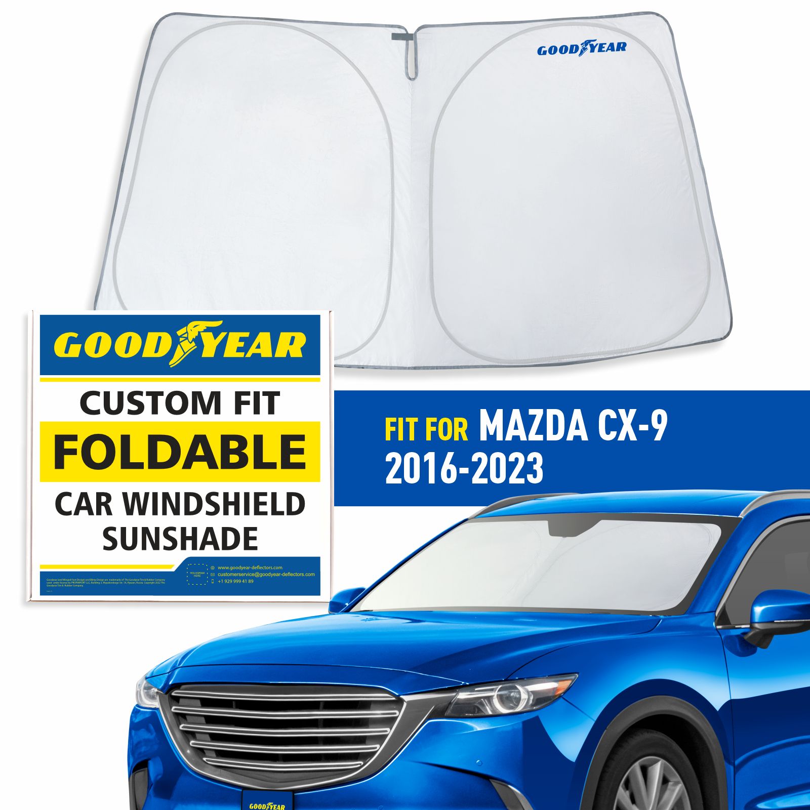 Goodyear Windshield Sunshade