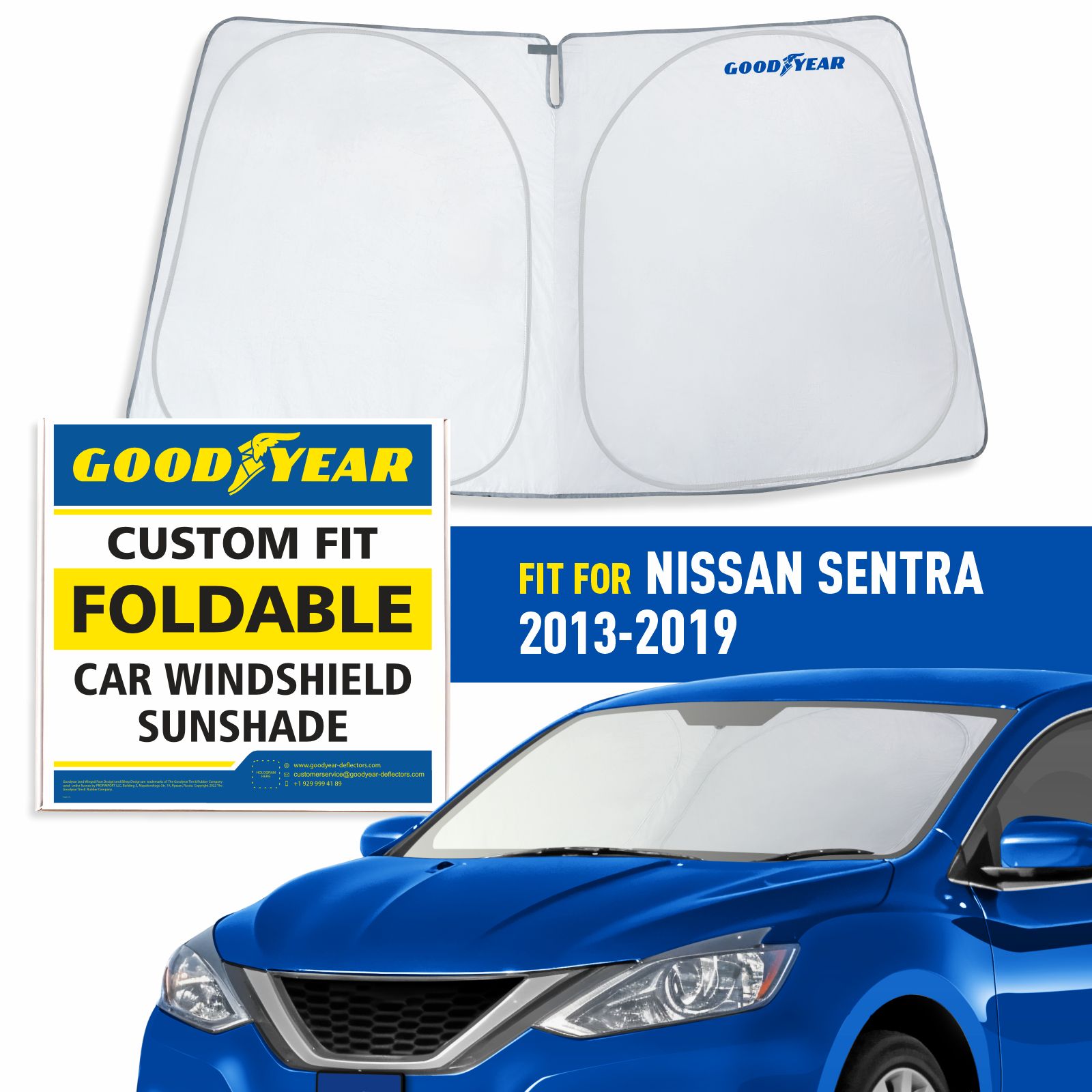 Goodyear Windshield Sunshade