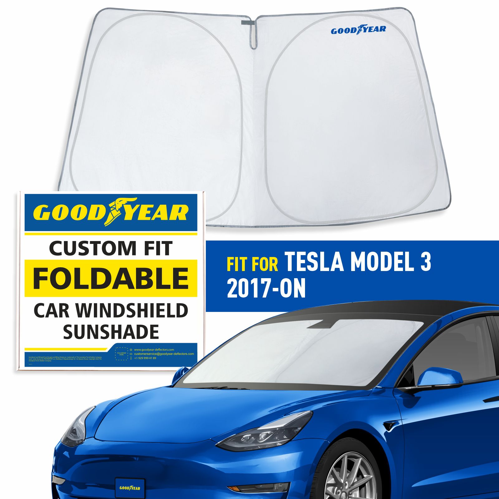 Goodyear Windshield Sunshade