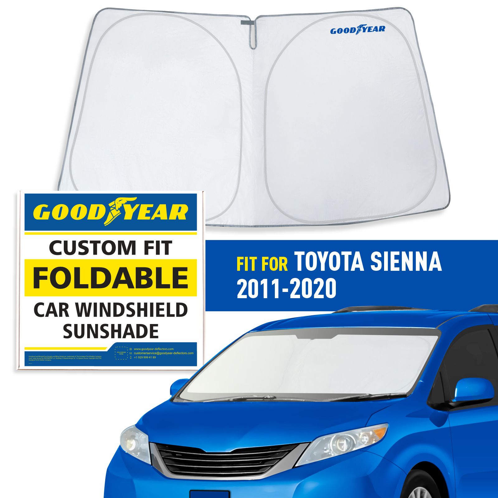 Goodyear Windshield Sunshade