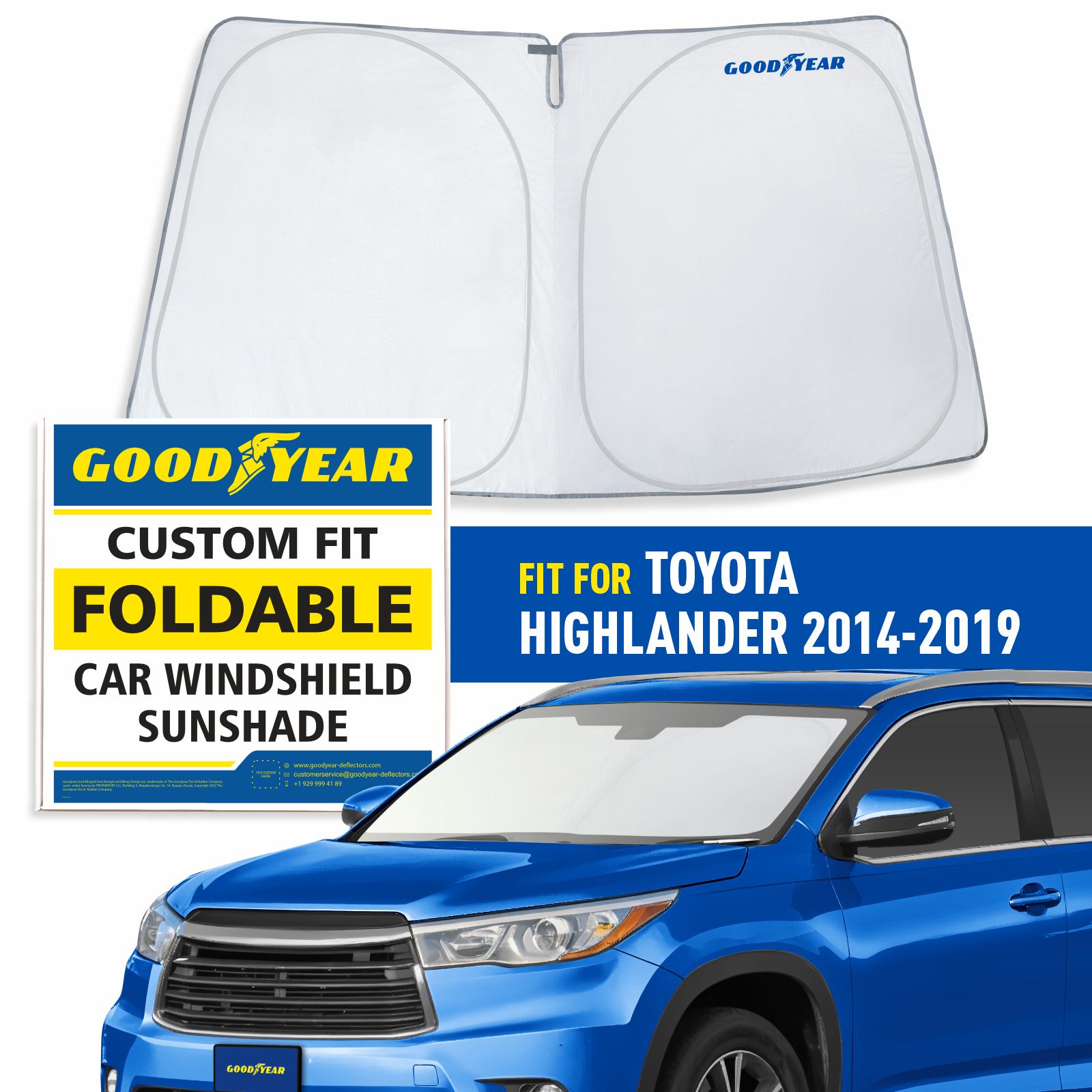 Goodyear Windshield Sunshade