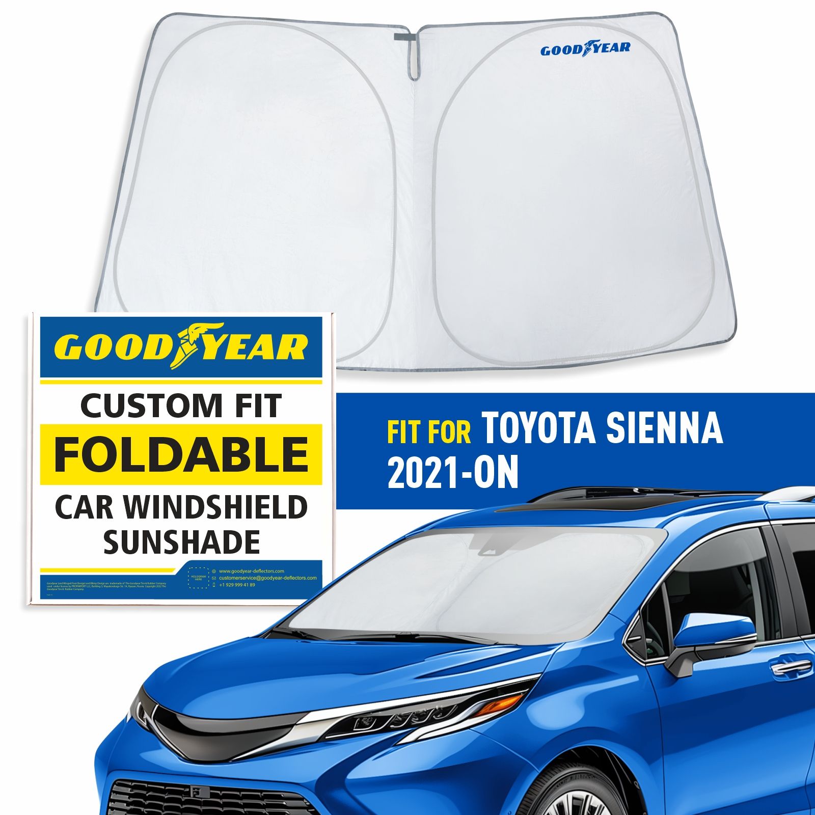 Goodyear Windshield Sunshade