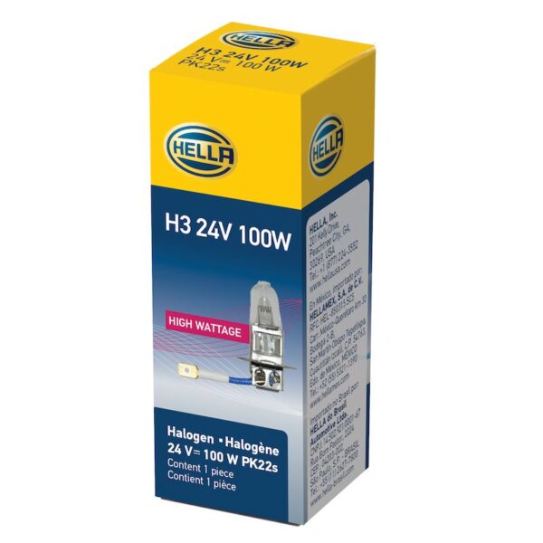 HELLA Multi-Purpose Light Bulb H3 24V 100W