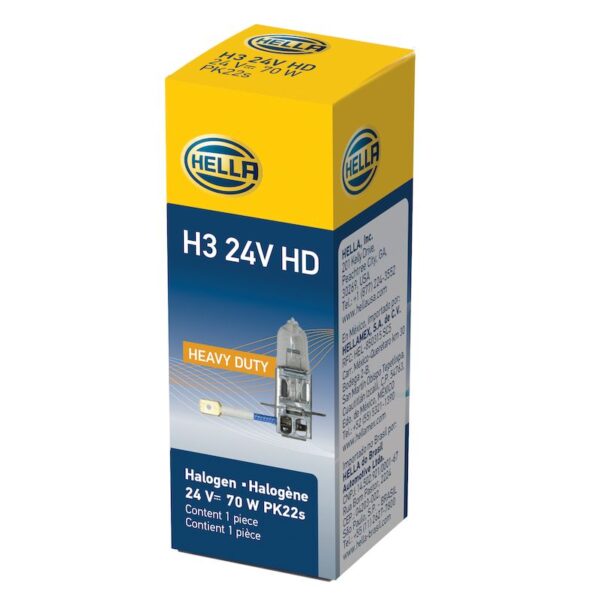 HELLA Turn Signal Light Bulb H3 24V HD