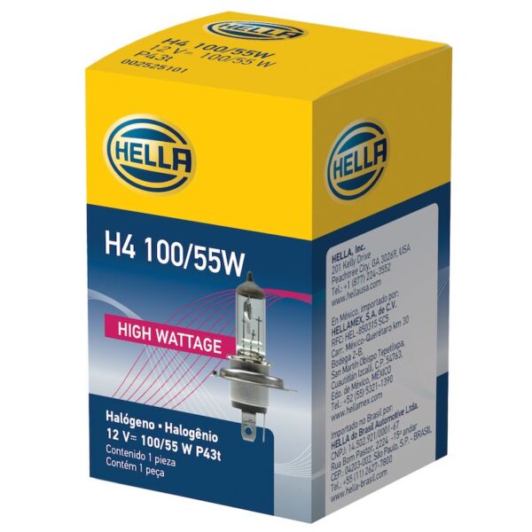 HELLA Turn Signal Light Bulb H4 100/55W