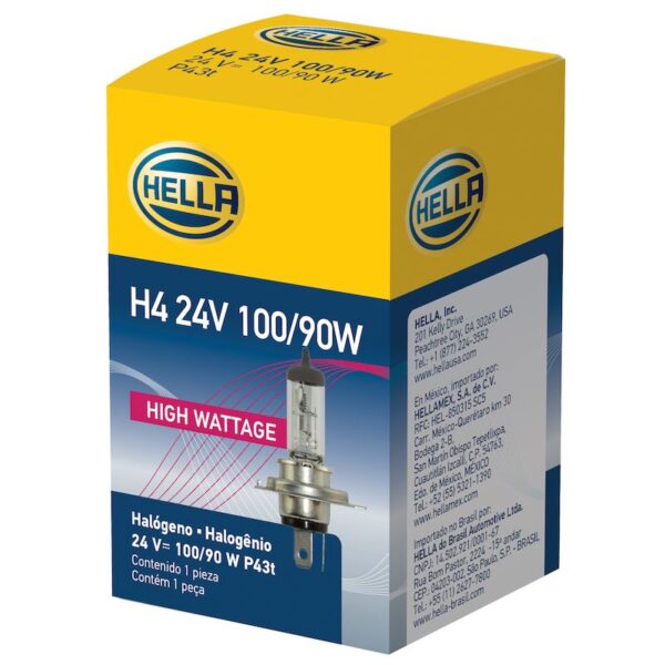HELLA Multi-Purpose Light Bulb H4 24V 100/90W