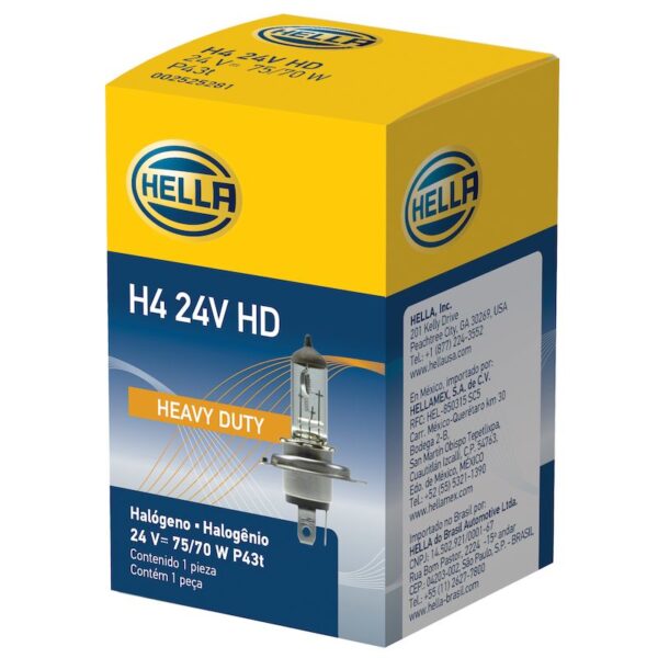 HELLA Turn Signal Light Bulb H4 24V HD