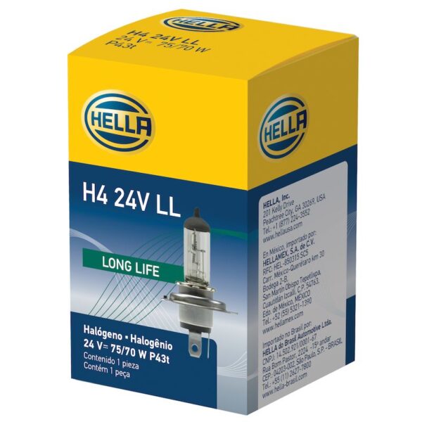 HELLA Multi-Purpose Light Bulb H4 24V LL