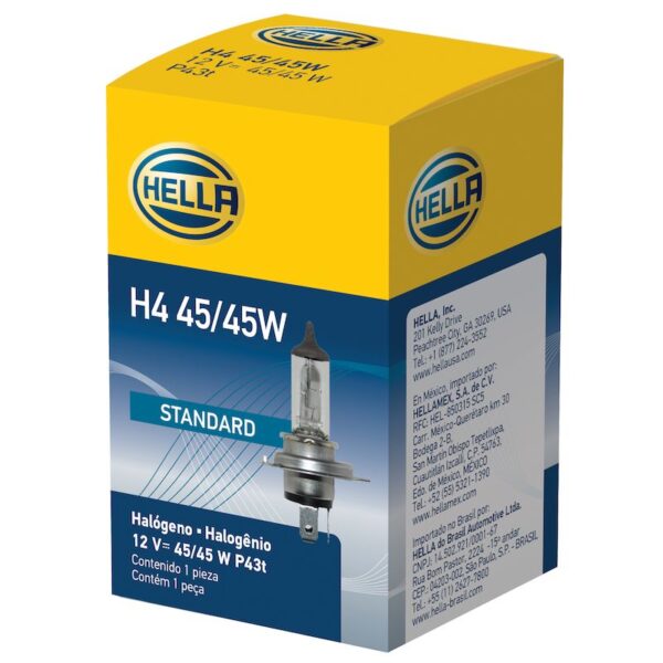 HELLA Multi-Purpose Light Bulb H4 45/45W