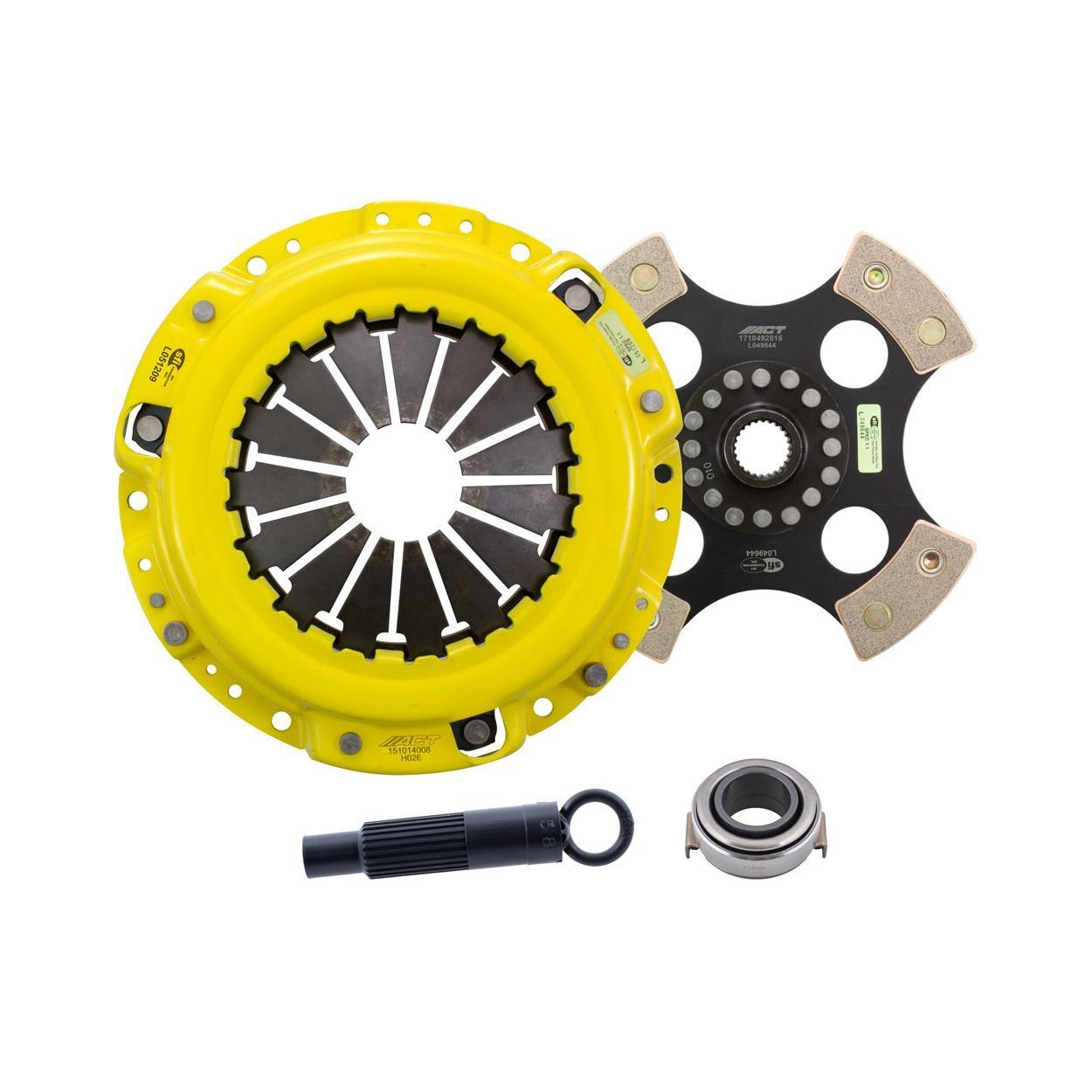 ACT HD/Race Rigid 4 Pad Kit