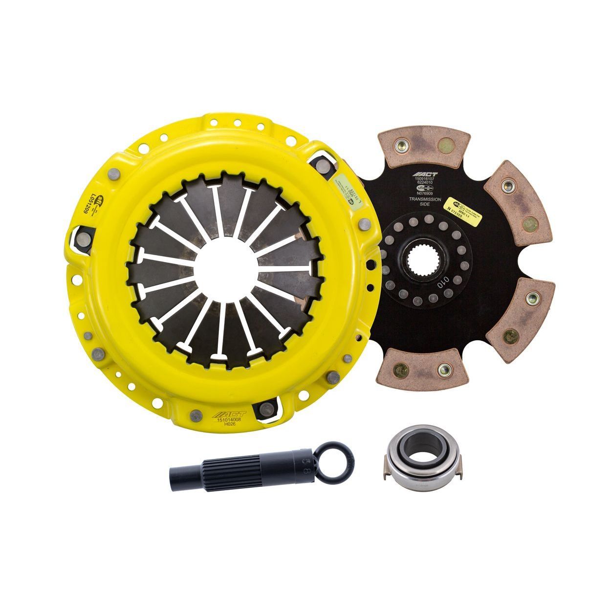 ACT HD/Race Rigid 6 Pad Kit