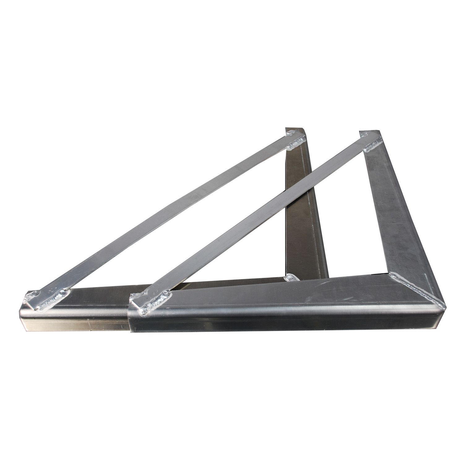 GXTX - HBK18 - 18inch x 18inch Under Body Bracket .125 thick smooth alum (1 pair)