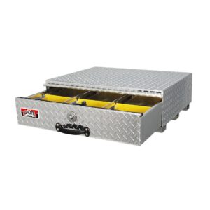 GXTX - HBS312 - 30inch x 9.5inch x 24inch x .100 thick diamond, Bed Safe Roller Drawer Box