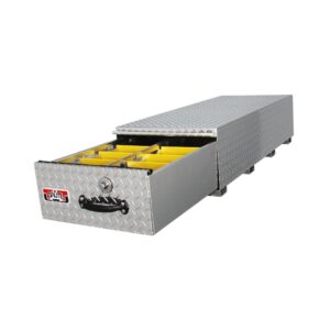GXTX - HBS336 - 20inch x 12inch x 48inch x .100 thick diamond, Bed Safe Roller Drawer Box