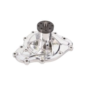 Mechanical Water Pump Housing; Aluminum; Satin; Chrysler Big Block V8