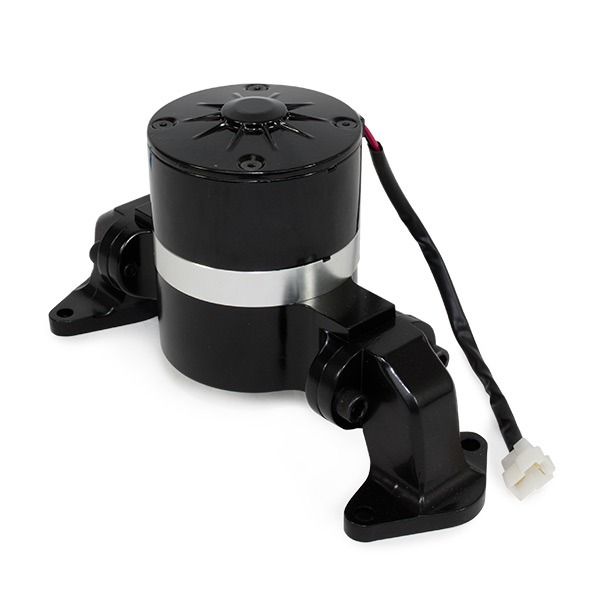 TSP Electric Water Pump; Aluminum; Chrome; Ford Big Block (429; 460)