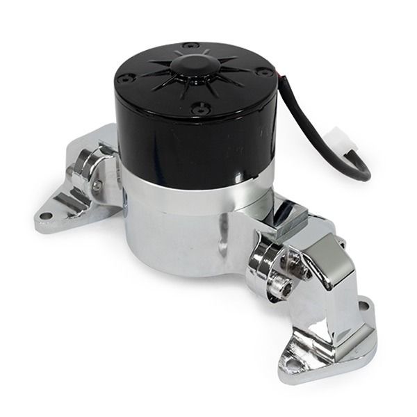 TSP Mechanical Water Pump; Aluminum; Satin; SBF (289; 302; 351W) P/S Outlet