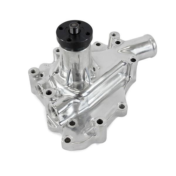 TSP Mechanical Water Pump; Aluminum; Satin; Ford Big Block (429; 460)