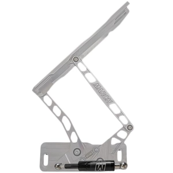 1965-1967 Chevy Biscayne Hood Hinges, Polished, Steel Hood