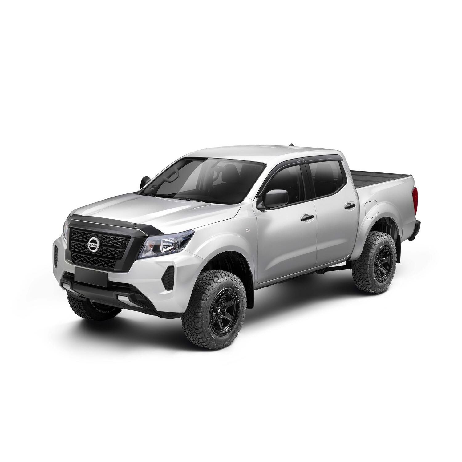Husky Liners 2842195 Aeroskin Flush Mount Dark Smoke Hood Protector for 22-23 Nissan Frontier