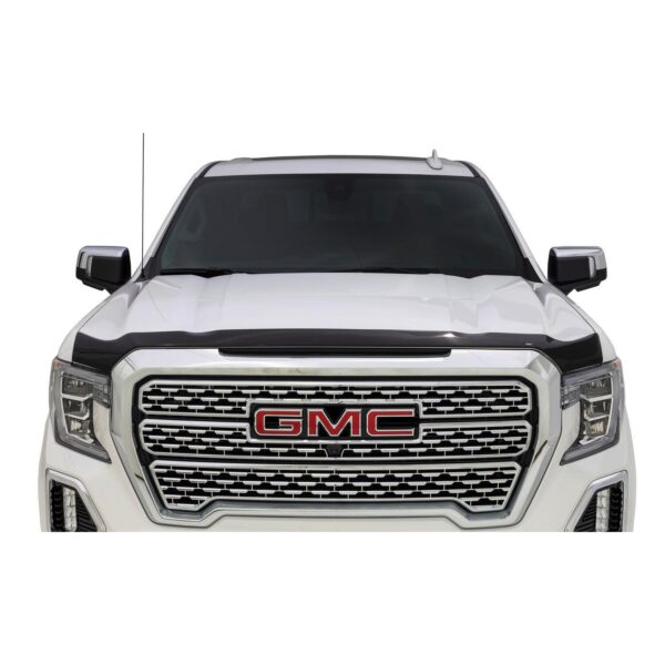 Husky Liners 2842123 Aeroskin Flush Mount Dark Smoke Hood Protector for 16-18 Chevrolet Silverado 1500; 2019 Chevrolet Silverado 1500 LD