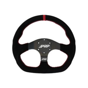 Comp-R Suede Steering Wheel, Red