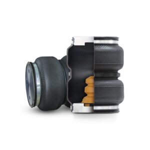 Heavy Duty Double Convoluted Replacement Air Spring with Internal Jounce Bumper