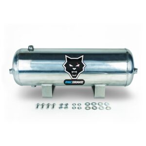 2 1/2 Gallon Aluminum Basic Air Tank Kit Tank and Hardware Only