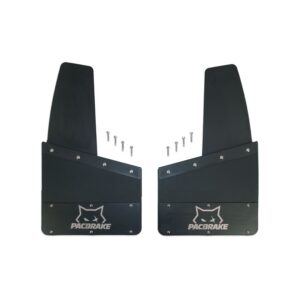 HP10580-14-12 Pacbrake Kickback-Style Mud Flaps (Set of 4)