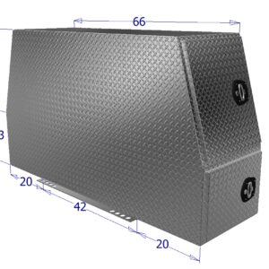 GXTX - HPB8246 - 82inchL-46inchH Backpack, .125 thick diamond tread