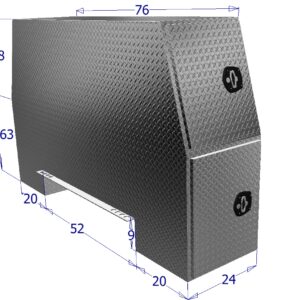 GXTX - HPB9258 - 92inchL-58inchH Backpack, .125 thick diamond tread