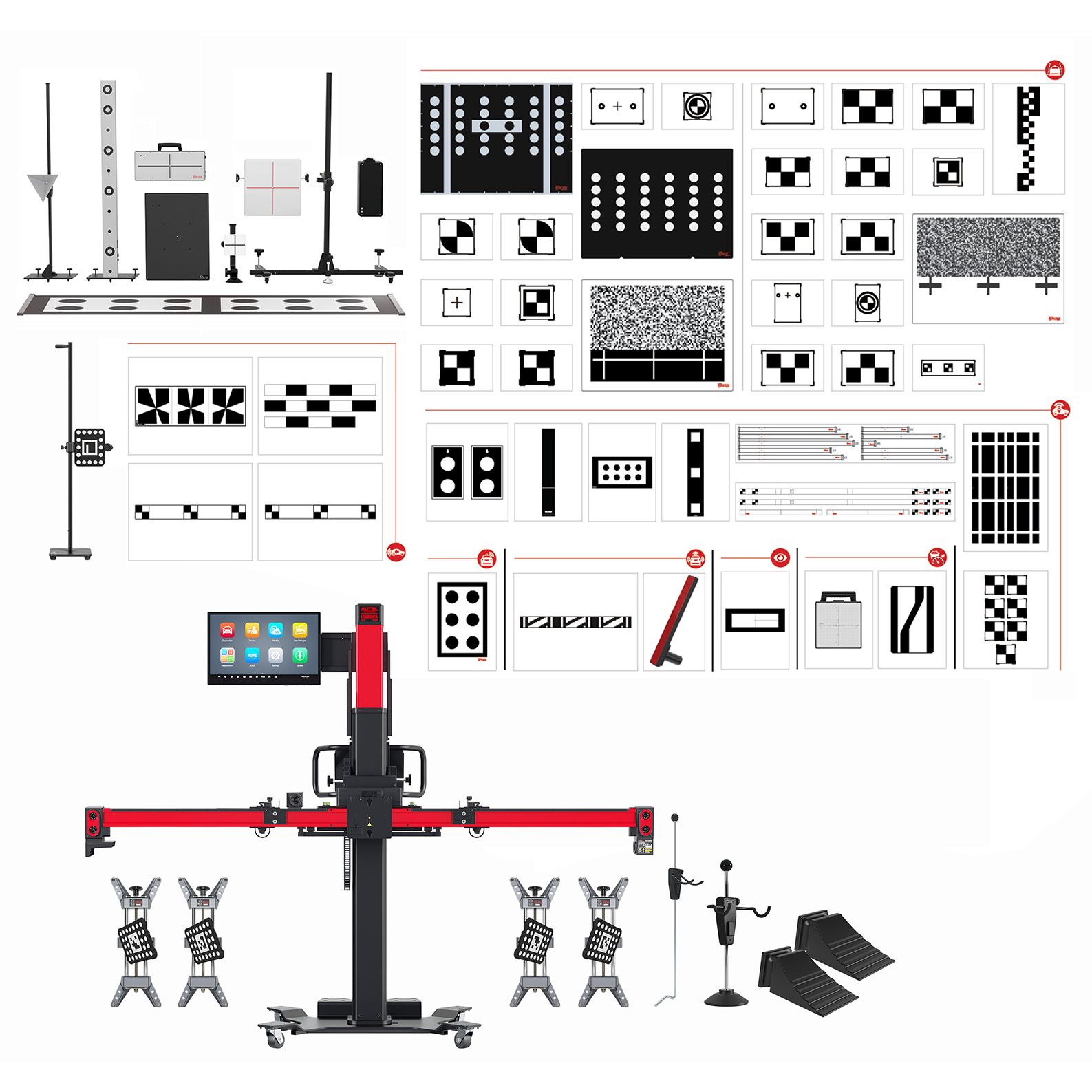 IA900WA Wheel Alignment and All Systems ADAS Calibration Package
