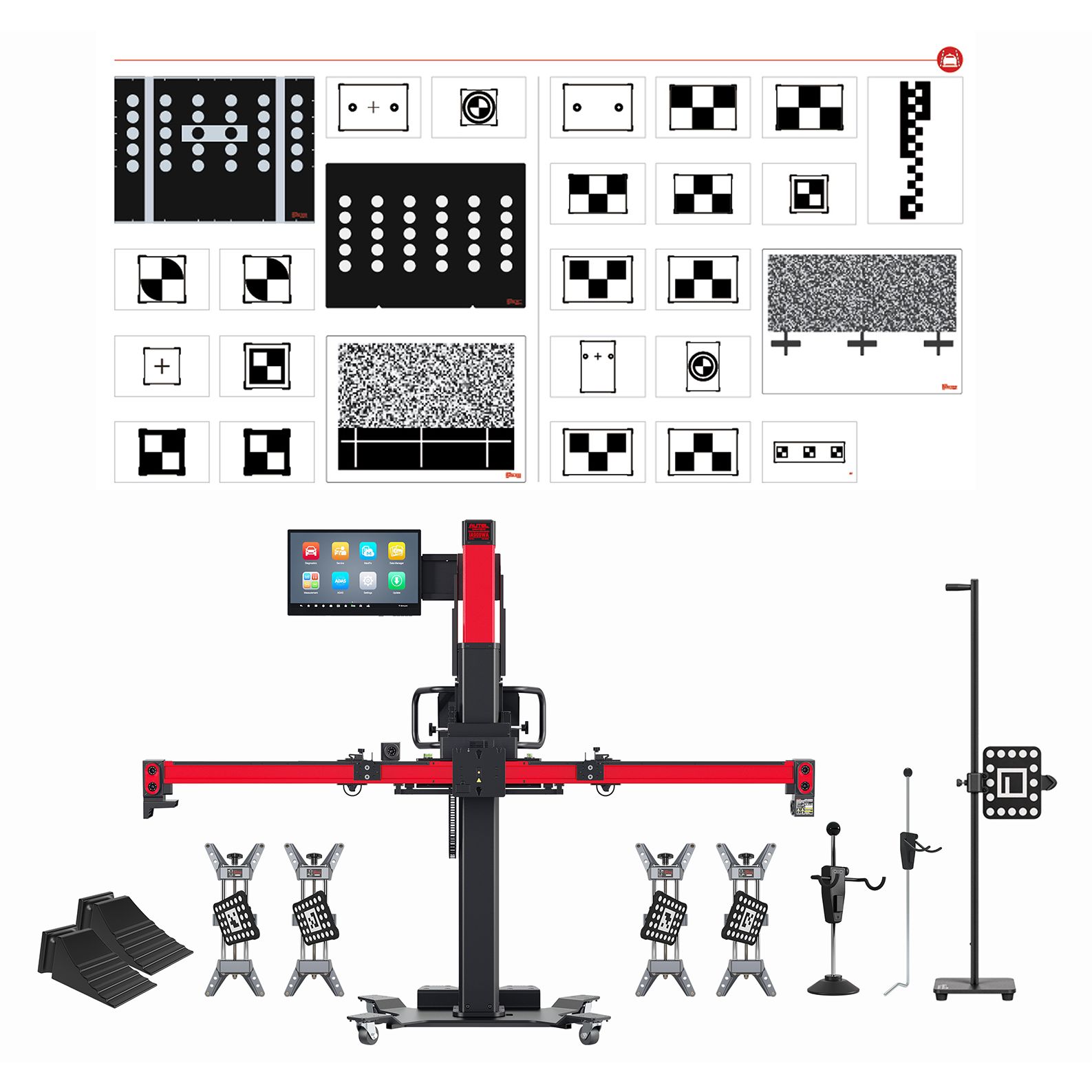 MaxiSYS ADAS IA900WA with LDW Targets