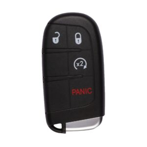 Programmable IKEY Smart Key 4-BTN, Chrysler-style, prgm with MaxiIM KM100 tablet
