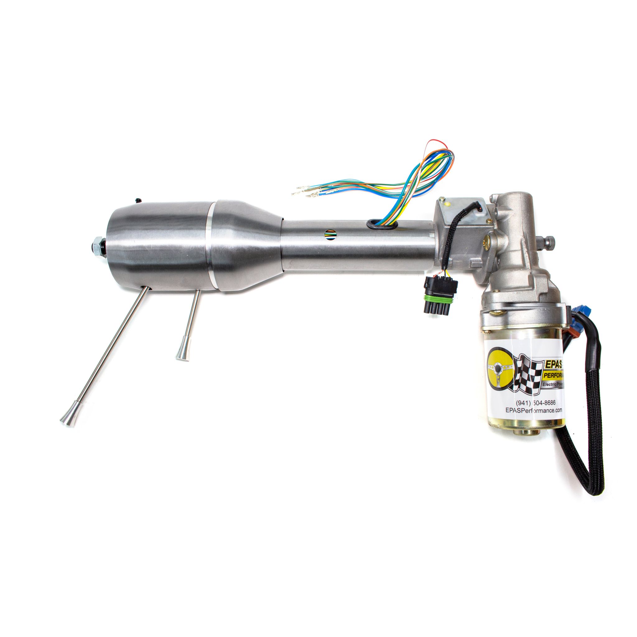 1969 Mustang Electric Power Steering Kit + IDIDIT Plain Steel Column