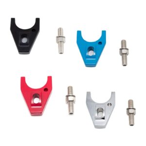 TSP Distributor Hold Down Clamp; Chevrolet V8; Blue
