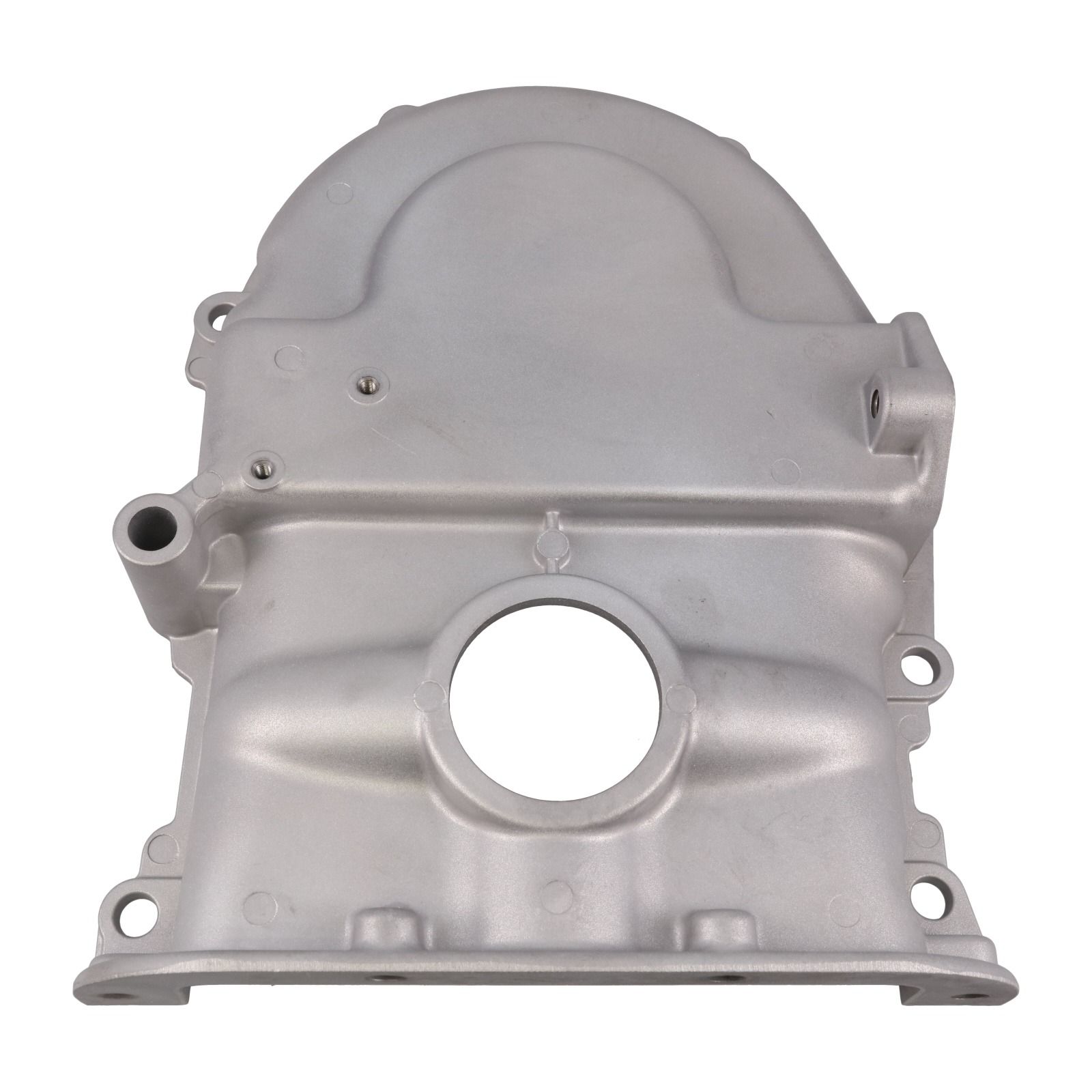 Timing Cover; Ford FE Big Block V8; Black Aluminum