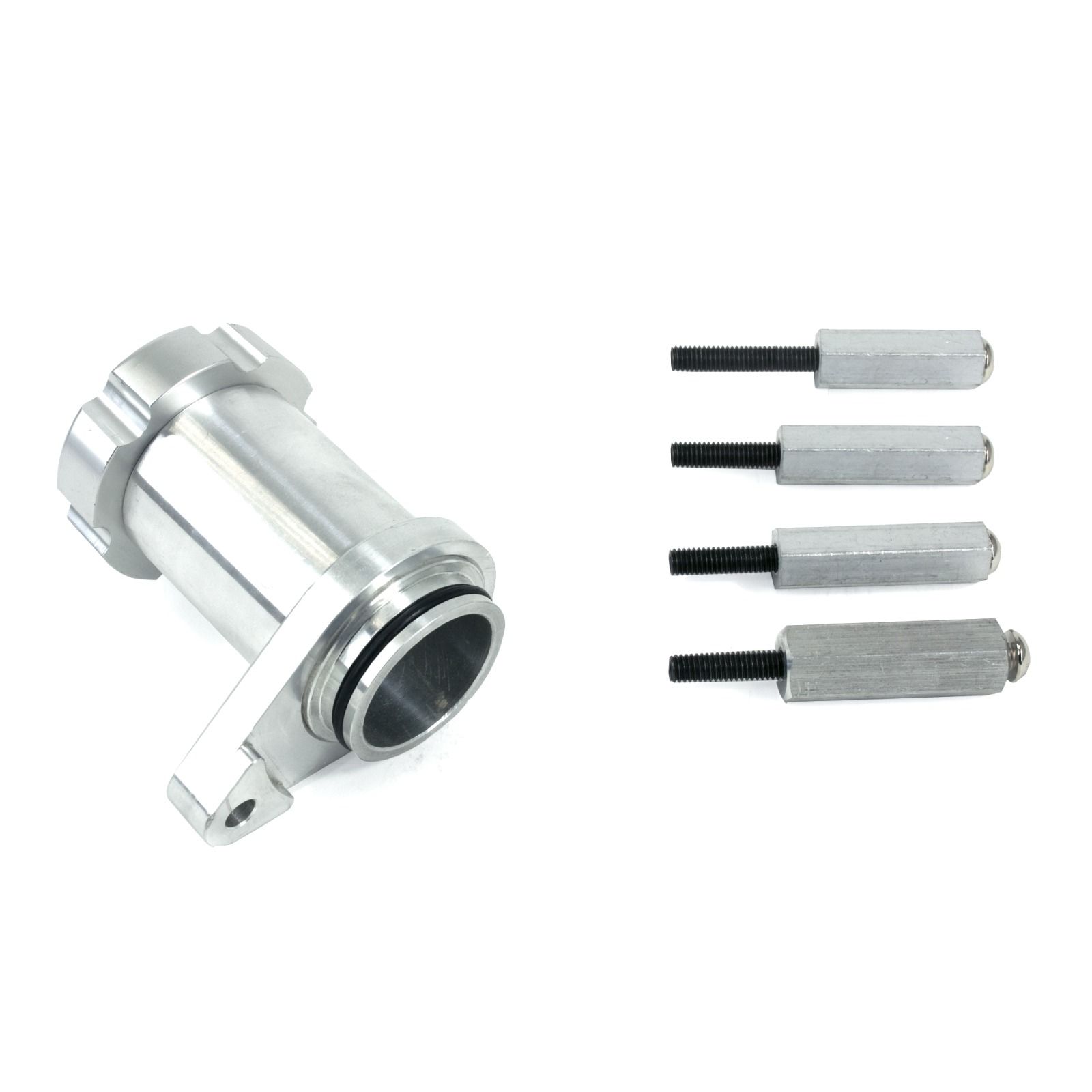 TSP Coil Covers; Fab. Alum.; LSX; Clear Anodized