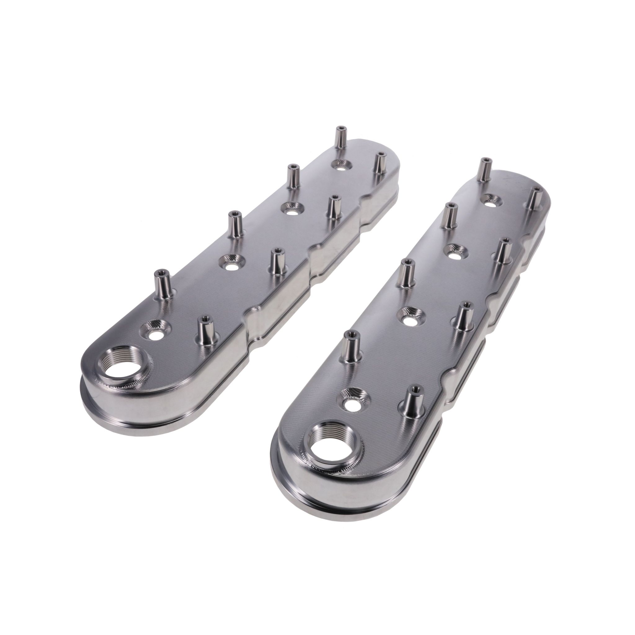 TSP V Series GM LS Natural Billet Aluminum Valve Covers