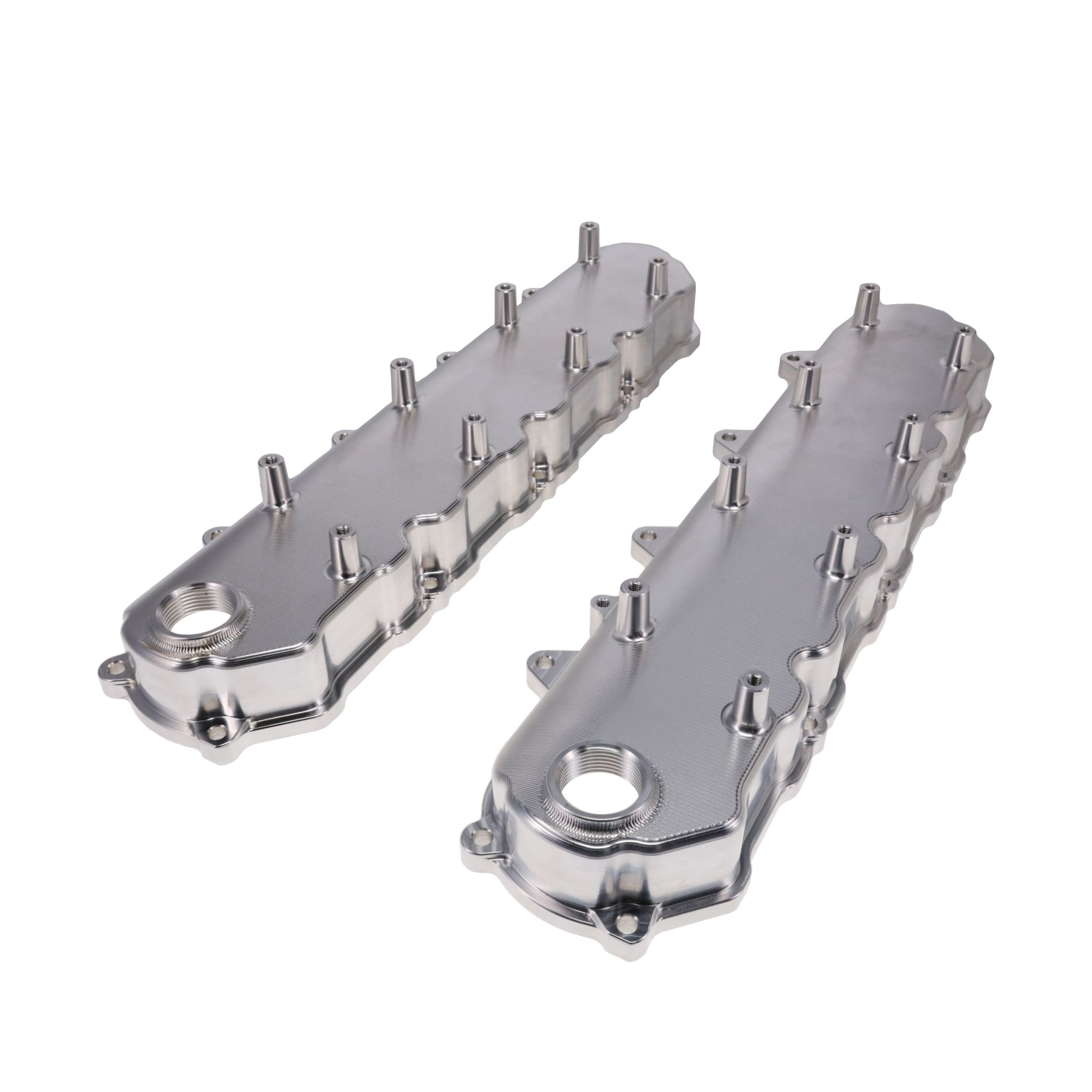 TSP V Series GM LT Natural Billet Aluminum Valve Covers