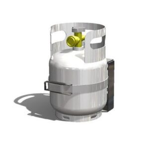 BackPAC Rear Door Storage 5lb Manchester Propane Tank Holder