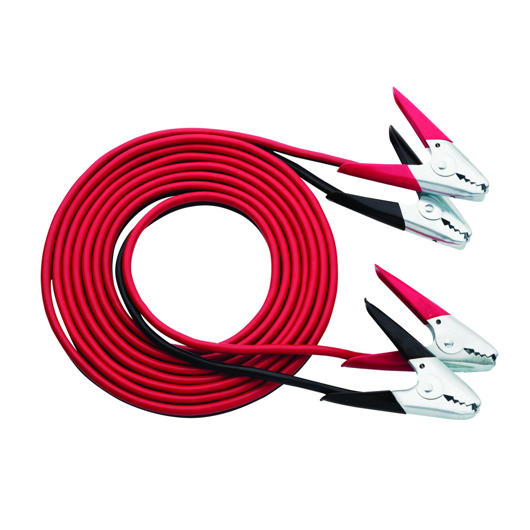 20 ft 4 GA Twin Booster Cables with 600A Parrot Clamps